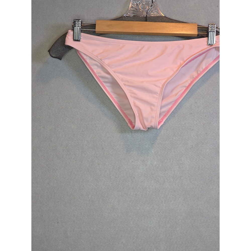 Sunnow Pink Bikini Bottoms Low Rise Swimwear Size Small 0001273